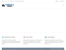 Tablet Screenshot of narulatravel.com